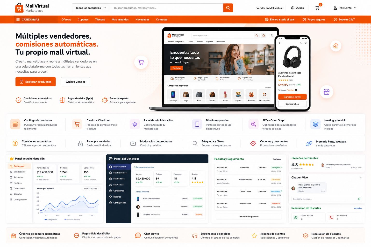 Marketplace Multi-Vendedor Enterprise