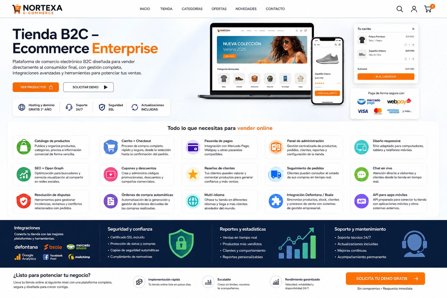 Tienda B2C Enterprise